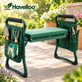 🪑 Havelloo™ Foldable Garden Kneeler & Seat with Tool Pockets & Thick Cushion