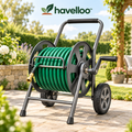 💦 Havelloo™ Heavy-Duty Hose Reel Cart with All-Terrain Wheels & Hand Crank